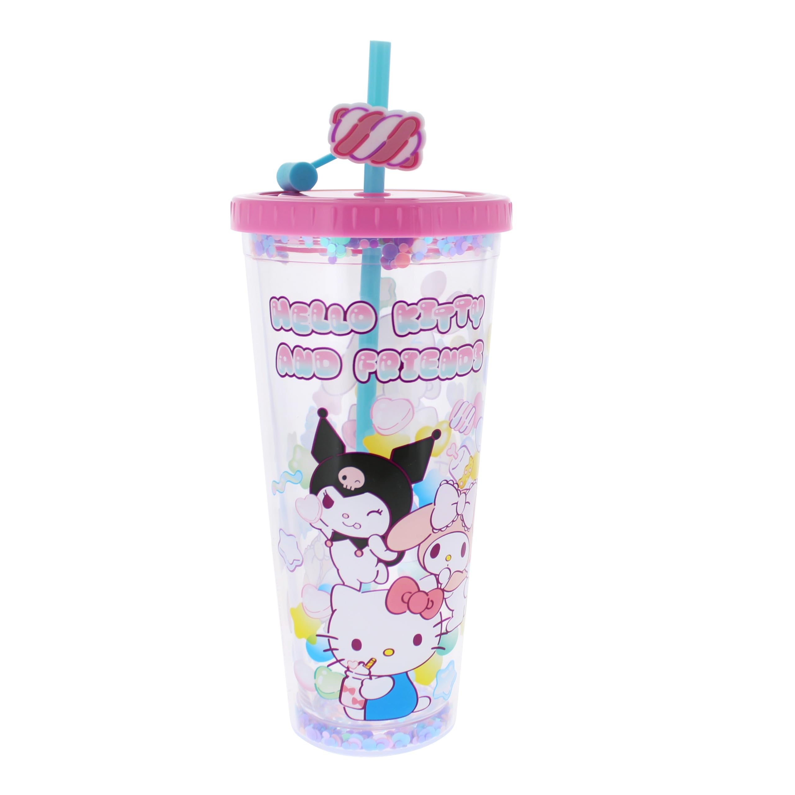 Blueprint Collections Hello Kitty Beaker & Straw - Image 3
