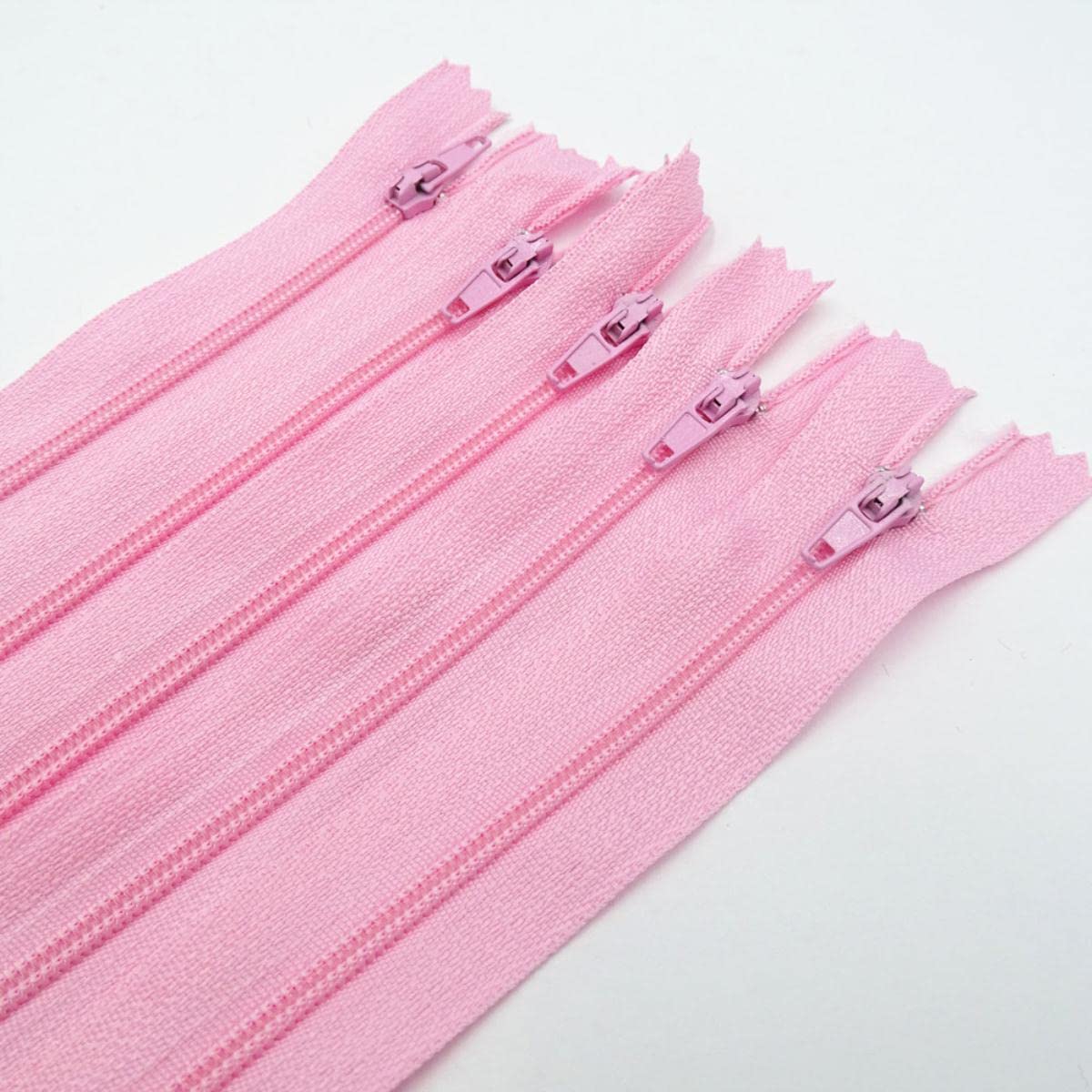 100 pezzi 3# (3-10 pollici) 7,5-25 cm 20 colori cerniera a spirale in nylon chiusa utilizzata per bagagli e abbigliamento-mix, 25 cm 100 pezzi