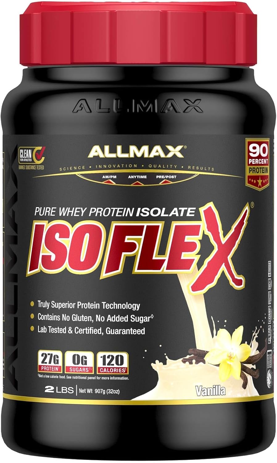 AllMax Nutrition – ISOFLEX Whey Protein...
