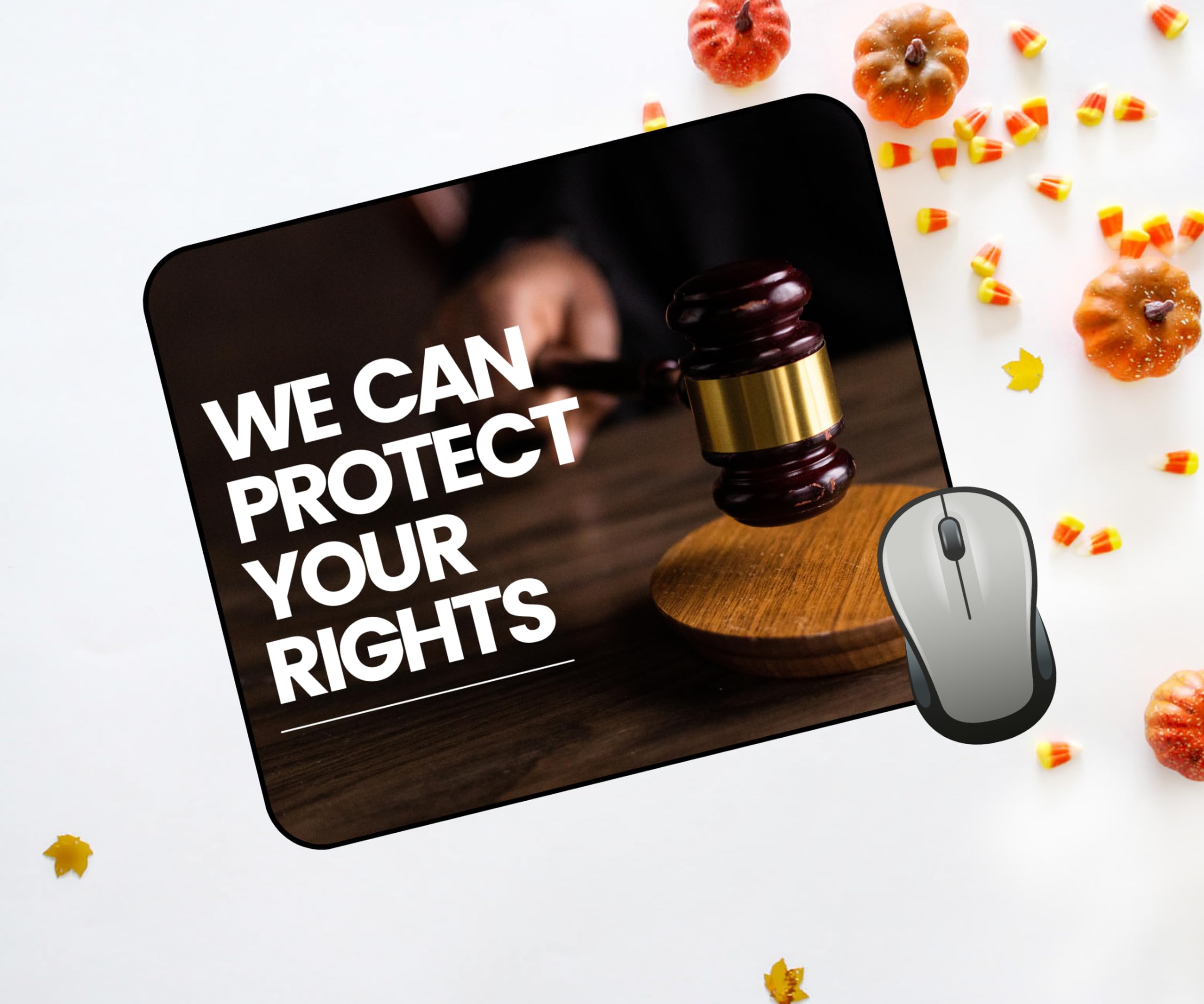 Exclusive Computer Laptop Mouse Pad with Anti-Skid Rubber Base & Smooth Mouse Control with Spill-Resistant Surface, Best Gift for a Advocate or Lawyer-image-19
