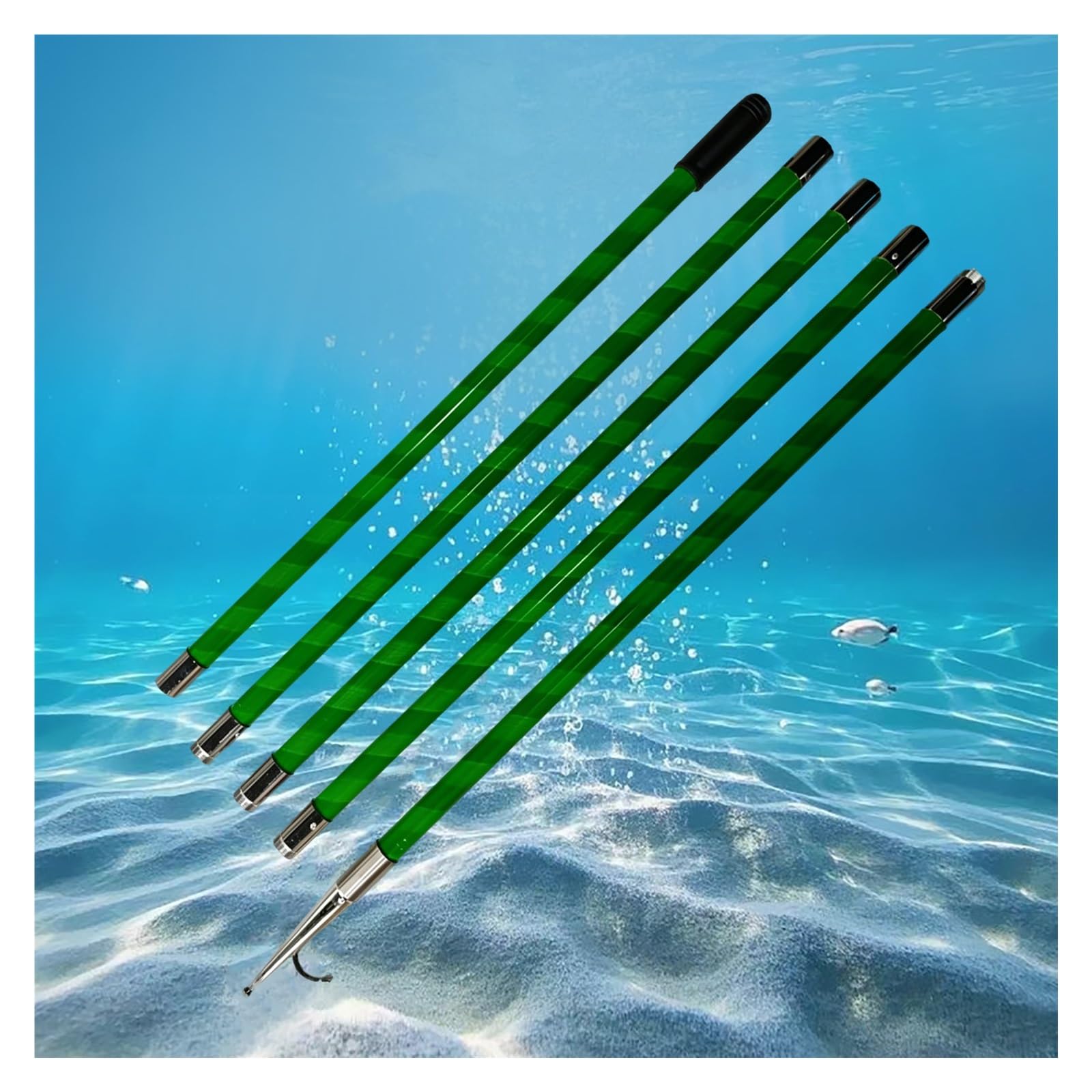 DJPHOFS 1 2 3 4 5 M Dock Defender Boat Docking Sticks, Portable Scratch-Resistant Dock Hooks for Boat, High Strength Pole with Hook on End Easy of Use(5m/16.4ft/196.9in)