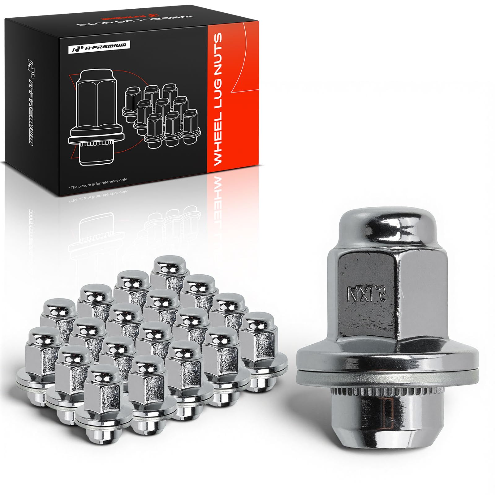Amazon.com: A-Premium M14-1.50 Wheel Lug Nuts Compatible with