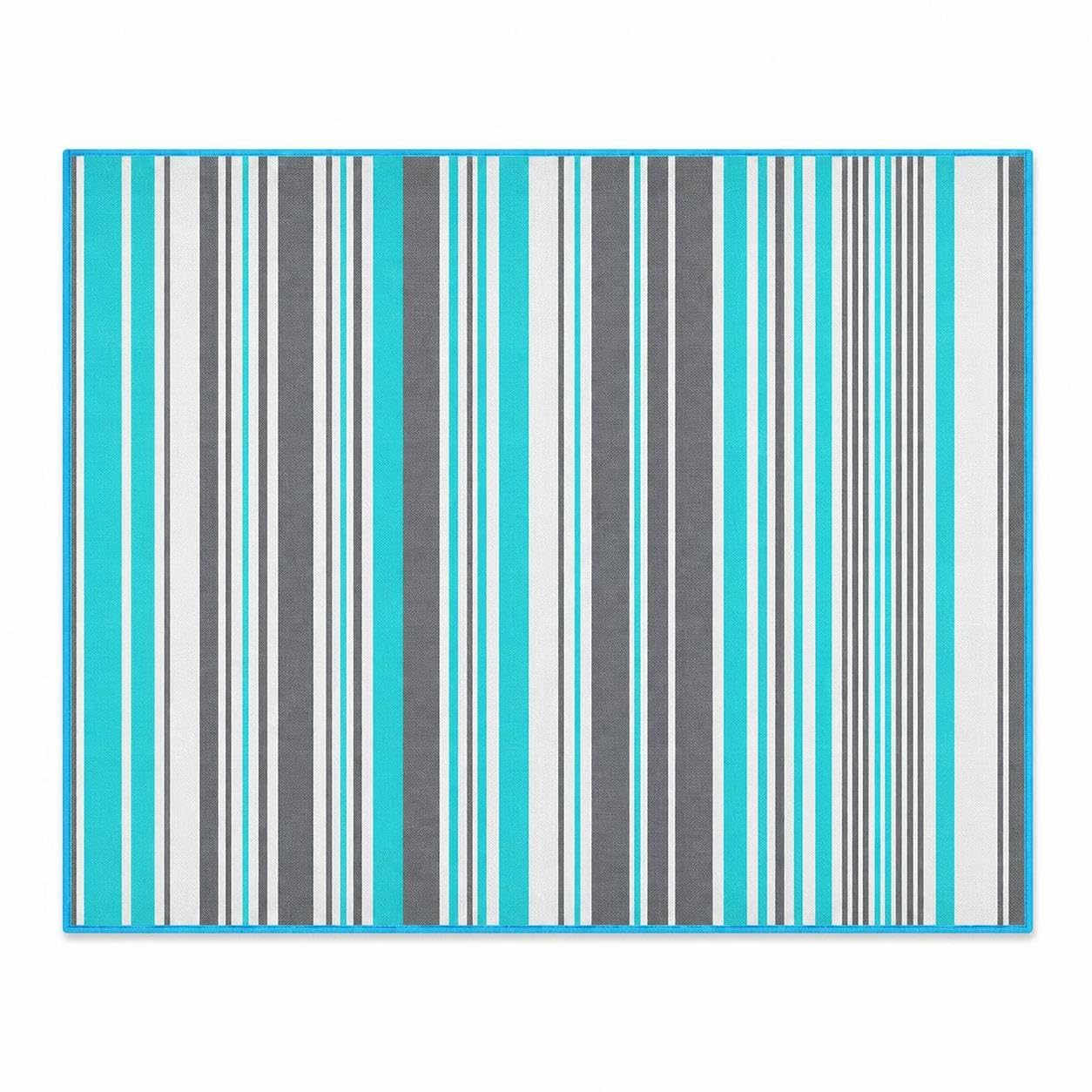LOVIVER Tapis Extérieur PP Tissé Tapis Moquette de Jardin Nappe de Sol Polypropylène Imperméable et Deux Faces Réversibles Léger et Pliable pour Rangement