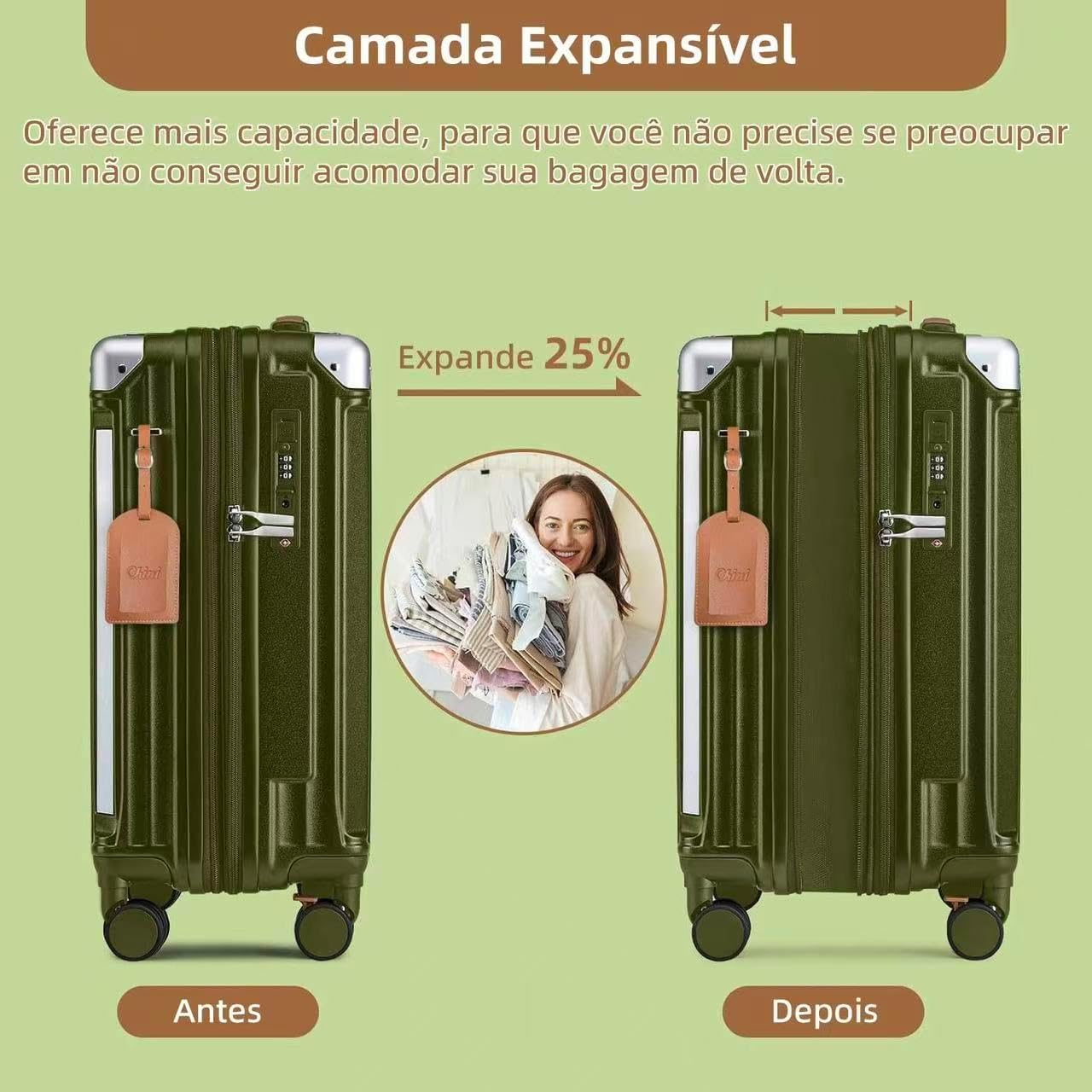 Kit Mala Bordo Frasqueira Conjuntos de Malas Viagem 23kg Kit Mala Bordo Frasqueira Conjuntos de Malas Viagem 23kg