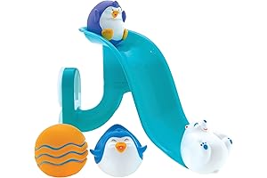 Nuby Penguin Slide Bath Play Set: Engaging Bathtime Adventure for Little Ones