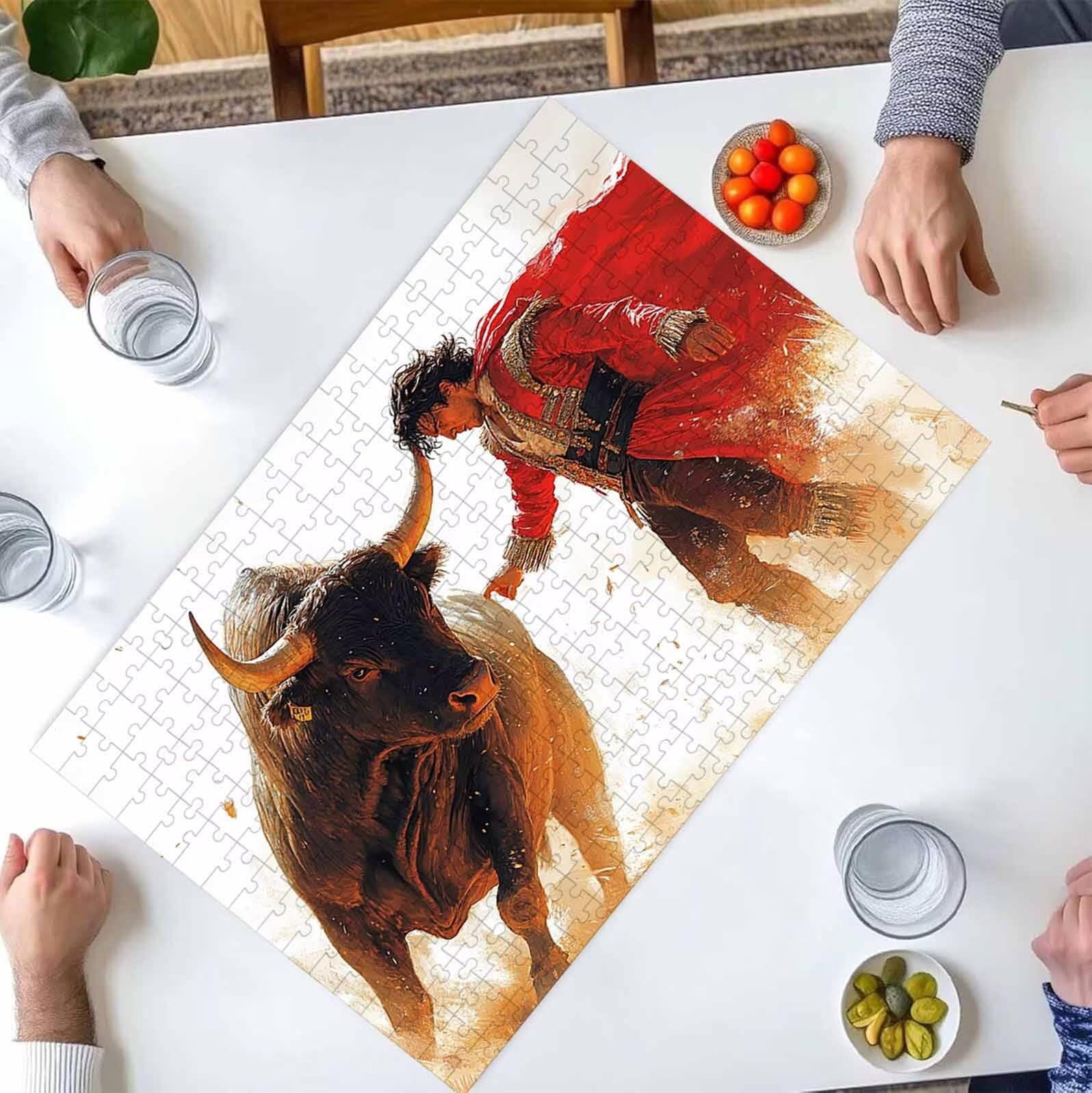 2000 Pezzi di Puzzle, blu oceano 2000 Pezzi di Puzzle per Adulti, Regalo Anniversario, Regalo Natale, Decorazione Della Casa, Prevenzione Della Degenerazione Cerebrale Negli Anziani PjY1148 0-2