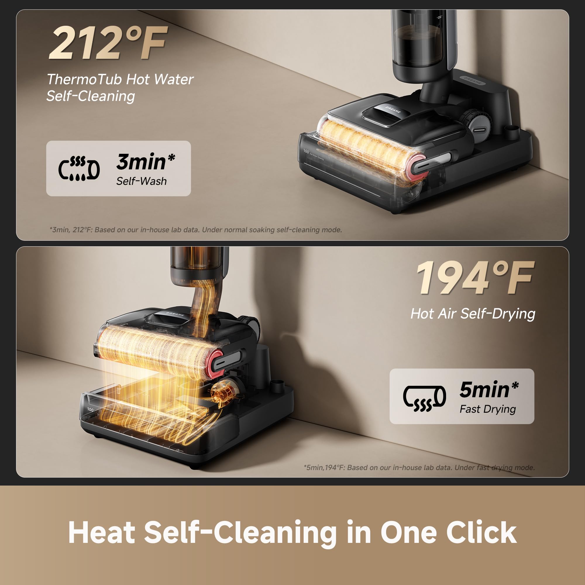 DREAME H15 Pro CarpetFlex aspiradora inalámbrica con mopa, aspiradora húmeda y seca con cepillos duales para pisos duros y alfombras, sin enredos, corte de pelo, succión de 23 kPa, lavadora de pisos