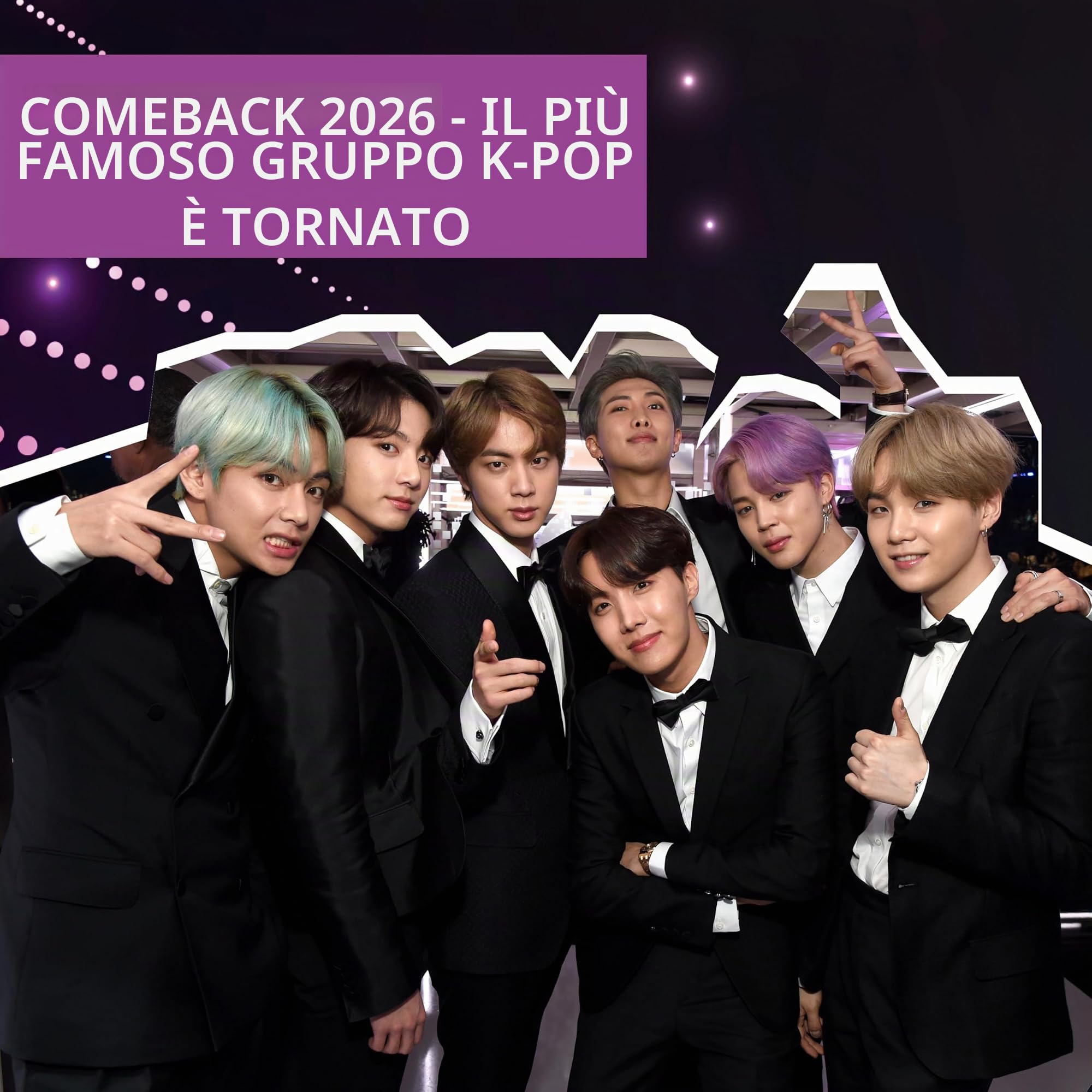 BTS – Set di Gioielli da Tour: Army Beats – Il Set di Gioielli BTS Non Ufficiale