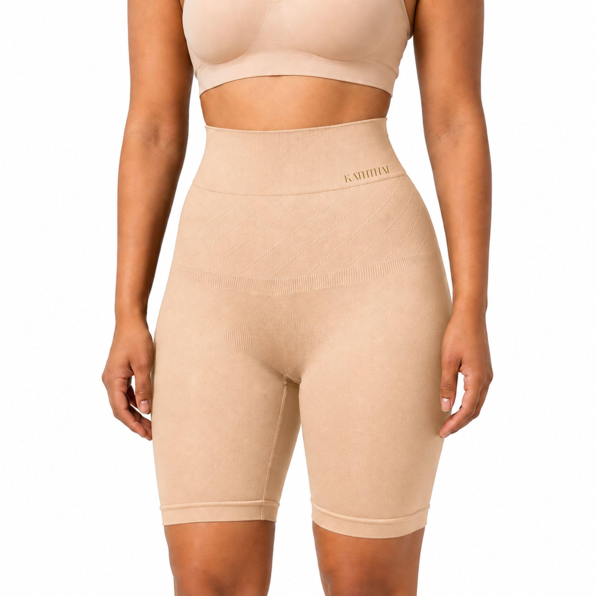 Women's High Waist Shapewear Shorts for Tummy Control, Body Shaper for Women, Mid-Thigh Compression Shorts, Smooth Under Dresses, Everyday Shaping Support-image-46