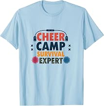 Cheer Camp Survival Expert Mom Design T-Shirt