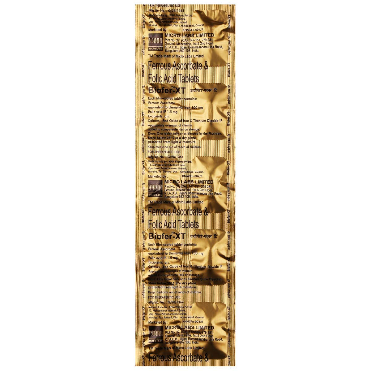 BioferXT Strip of 10 Tablets Amazon.in Health & Personal Care