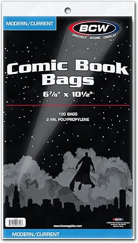 Miniatura 6 de BCW Current Comic Bags - Estuche de 1000 unidades