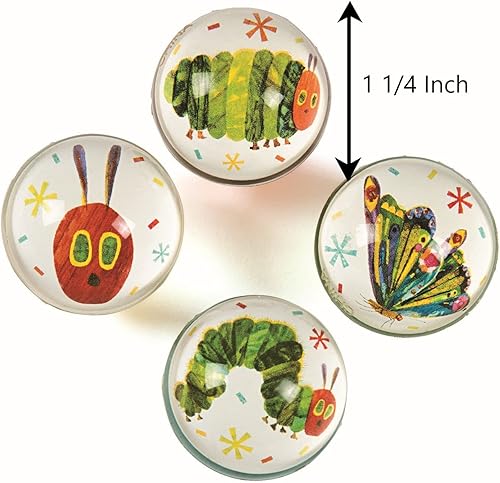 Miniatura 2 de Fun Express Eric Carle's The Very Hungry Caterpillar Bouncy Ball Surtido – Juguetes – Pelotas rebotantes – Cumpleaños – 12 piezas