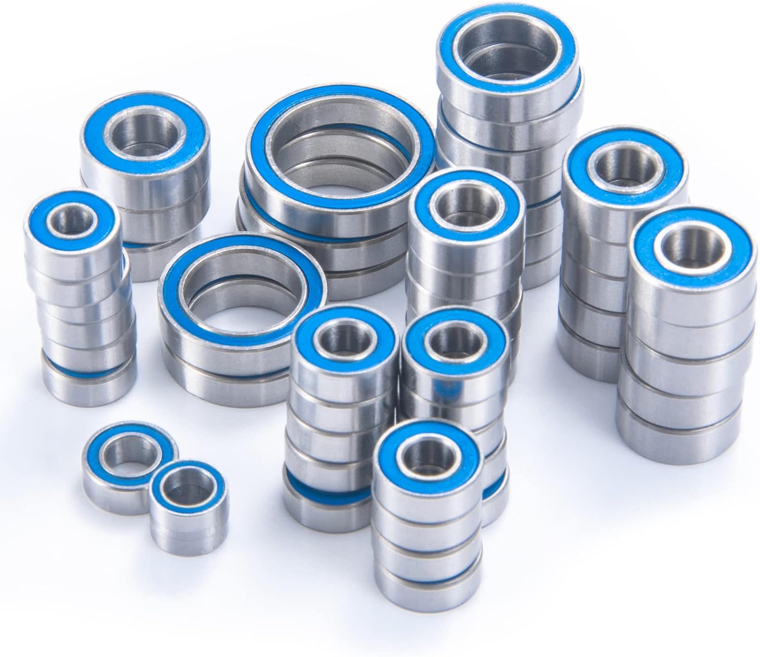 AXSPEED 55pcs RC Complete Ball Bearings Kit for TRX TRX6 1/10 Crawler Car Upgrade Parts
