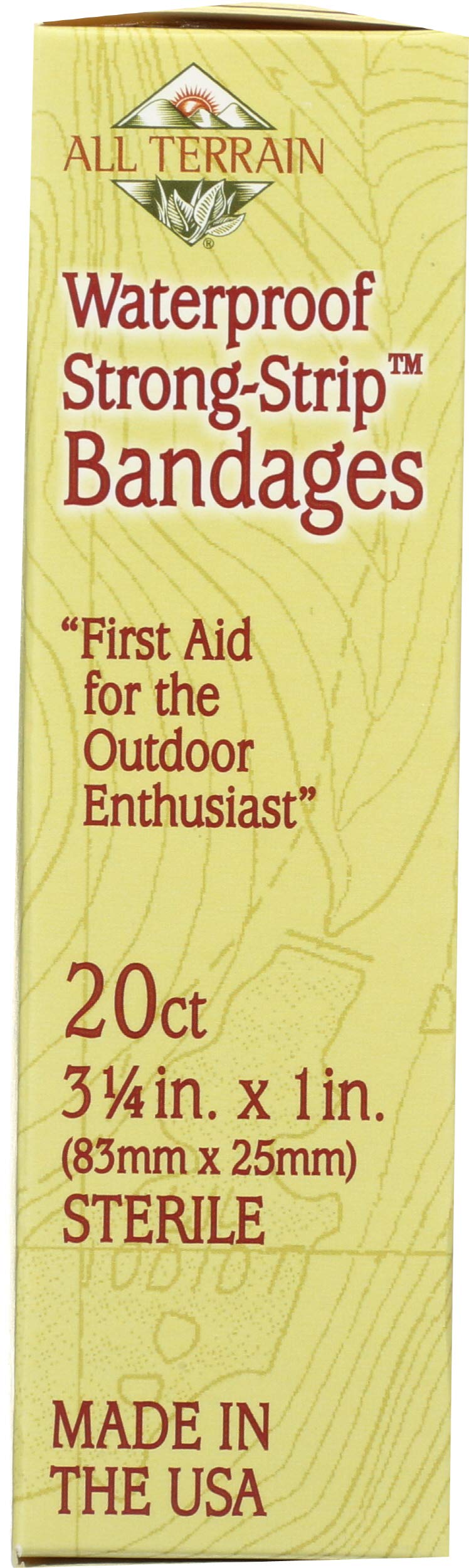 All Terrain Bandages, Latex-Free, Waterproof Bandages, 20 Count thumbnail 3