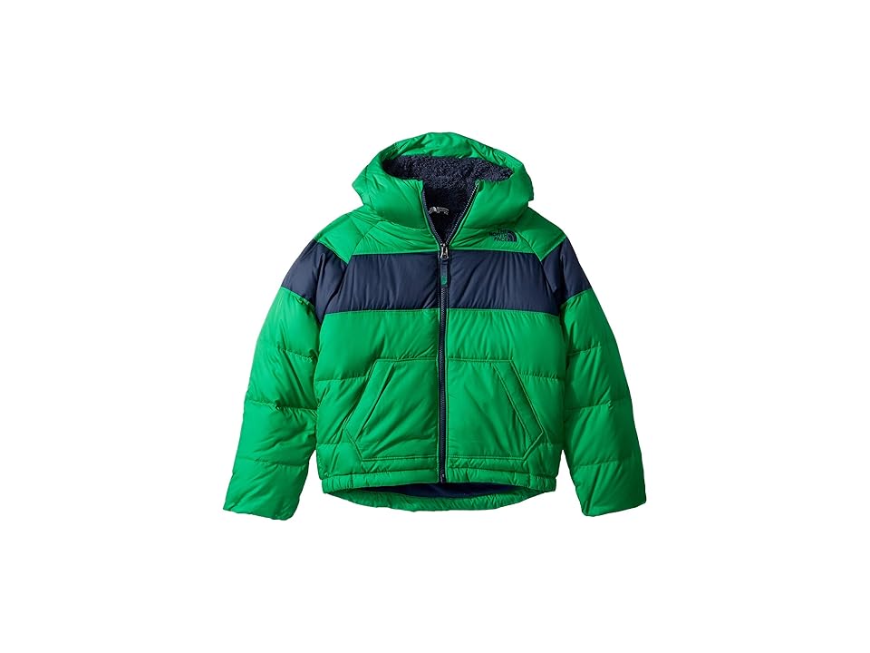 

The North Face Kids Moondoggy 2.0 Down Hoodie (Little Kids/Big Kids) (Primary Green) Boy's Sweatshirt