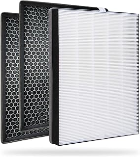 FY2422 Nano Protect Hepa and FY2420 Active Carbon Filters Replacement Compatible with Phil-lips Air Purifiers Series 2000 2000i, Replace AC2889 AC2882 AC2887 (3 Pcs)