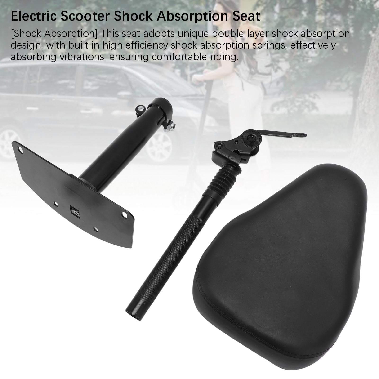 Siège de Scooter électrique avec Absorption des Chocs Double