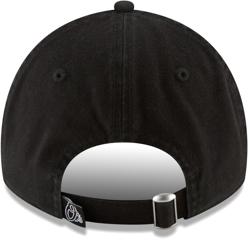 Baltimore Orioles New Era MLB 9Twenty"Core Classic Twill" Adjustable Black Hat