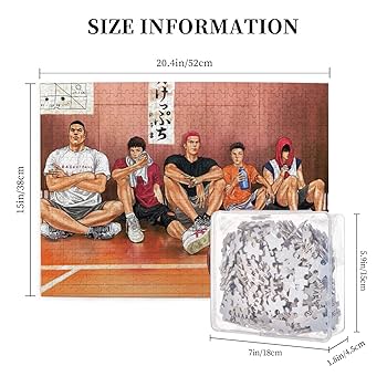 スラムダンク ジグソーパズル　オールスター　木製ピース Amazon.co.jp: スラムダンク ジグソーパズル 1000ピース 木製