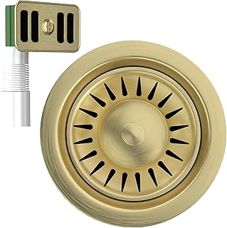 Excel Home Kitchen Sink Waste Kit – 90mm Si...,