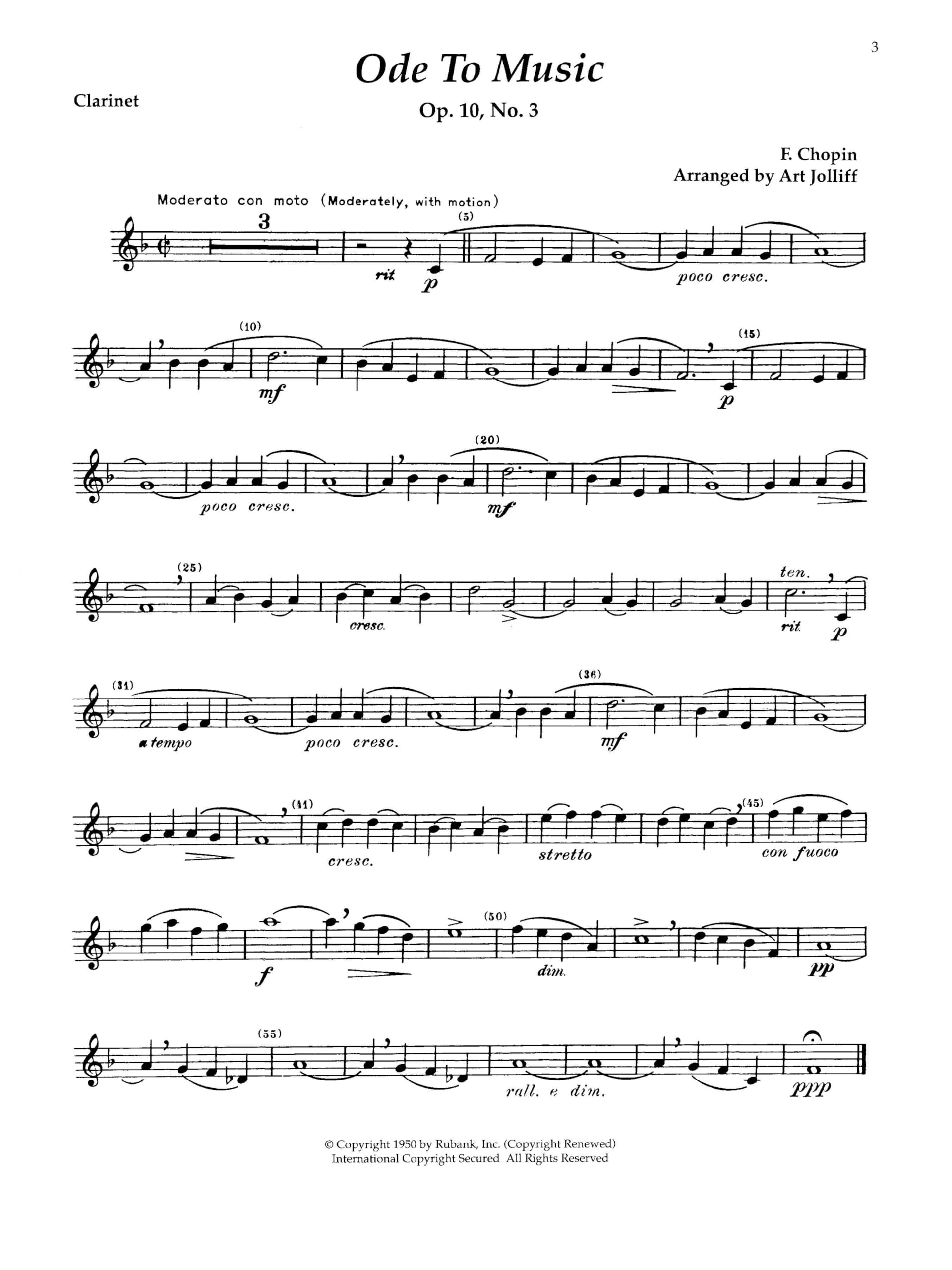 Rubank Book of Clarinet Solos - Easy Level: Book with Online Audio (Stream or Download)