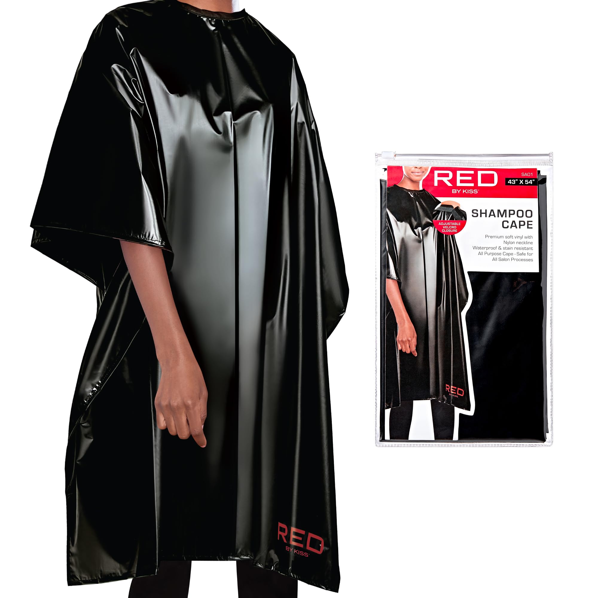 Amazon.com : Red by Kiss Professional Hair Cutting Cape, Salon