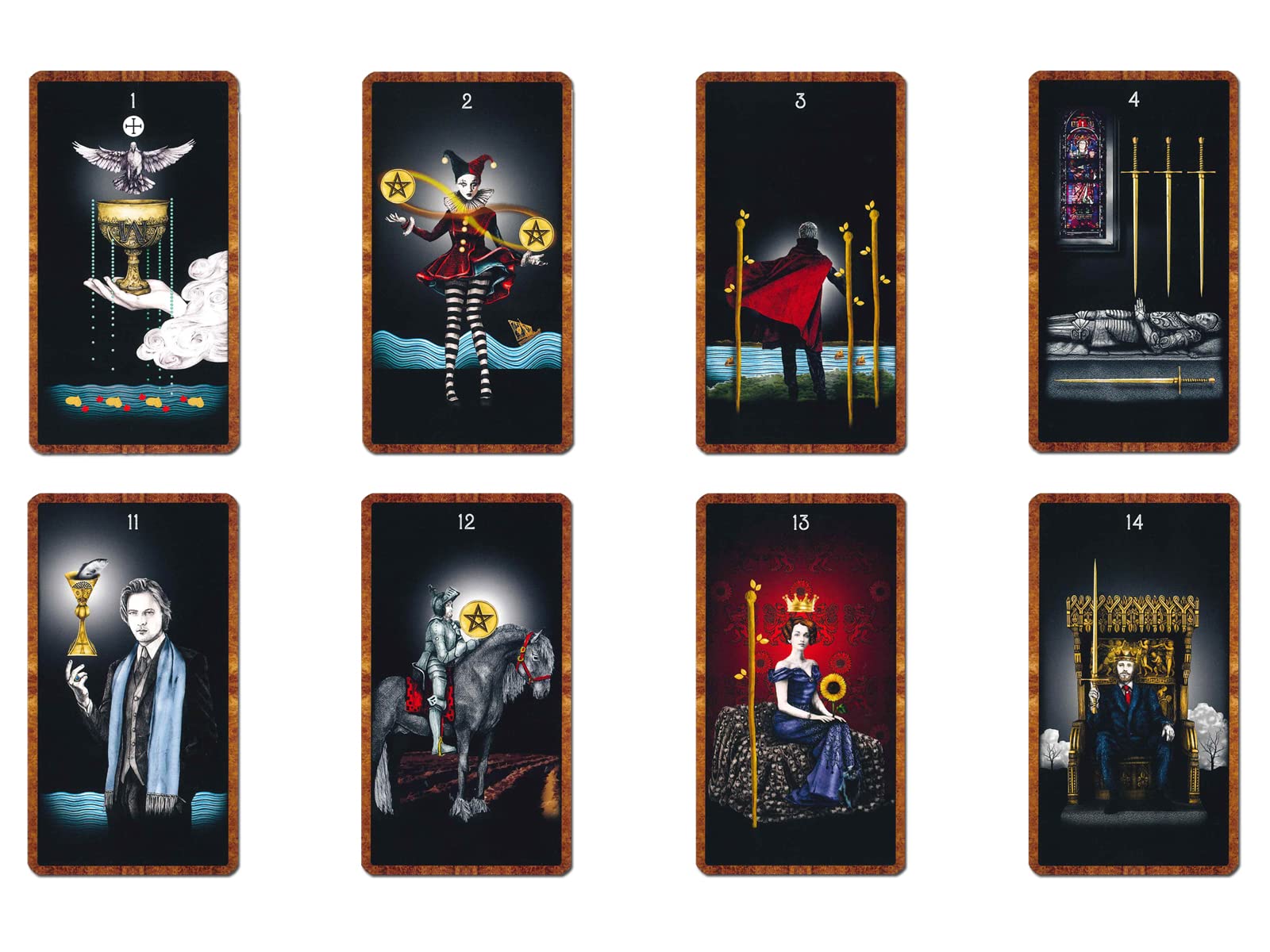 英語版 The WilderWoven Tarot タロットカード Amazon.co.jp: Tarot Cards, Divination Telling, 78 Cards