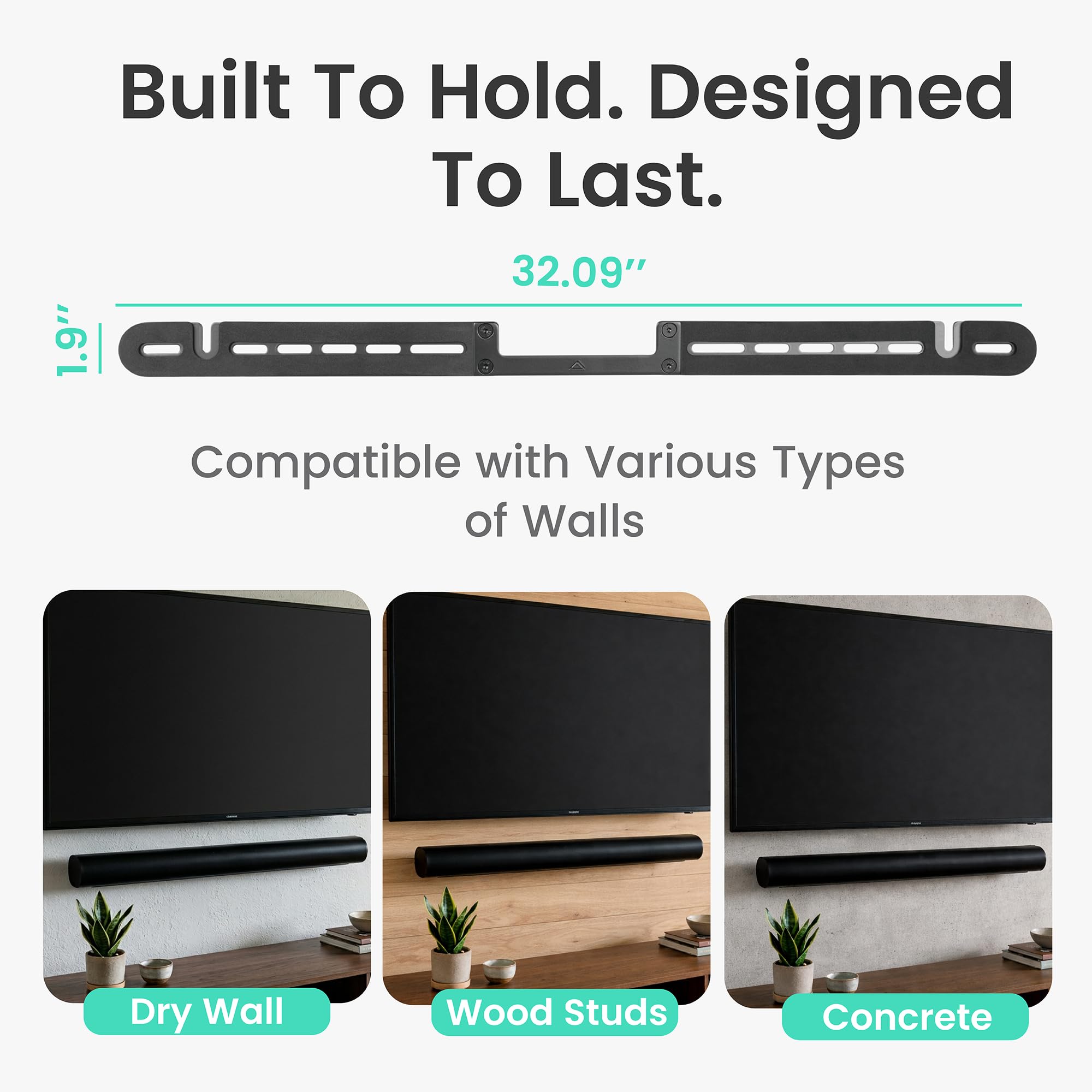 Amazon | ynVISION.DESIGN サウンドバーウォールマウント Sonos Arc
