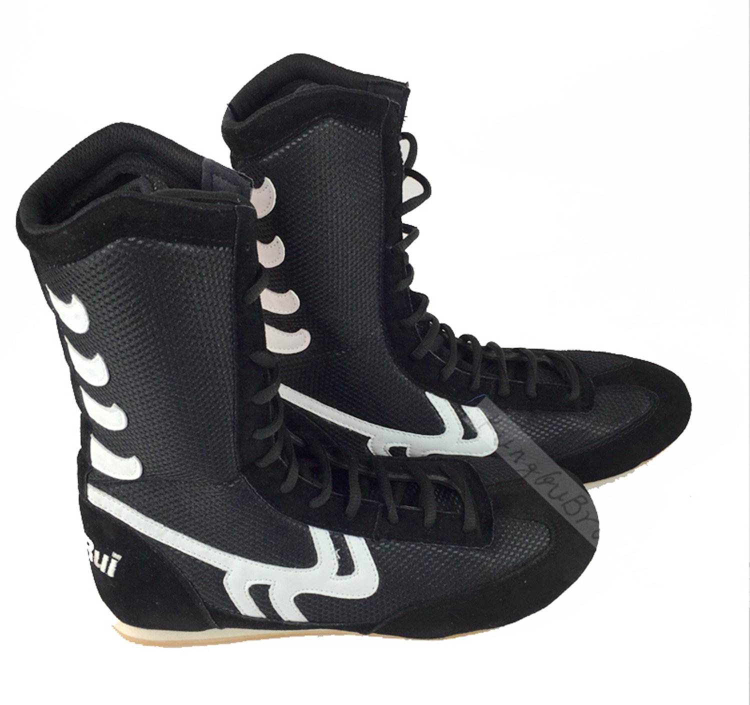 Scarpe da Jogging Stivali da Boxe Scarpe da Ginnastica in Gomma da Ginnastica da Combattimento Sport per Uomo Donna Bambini Bambini Adolescenti