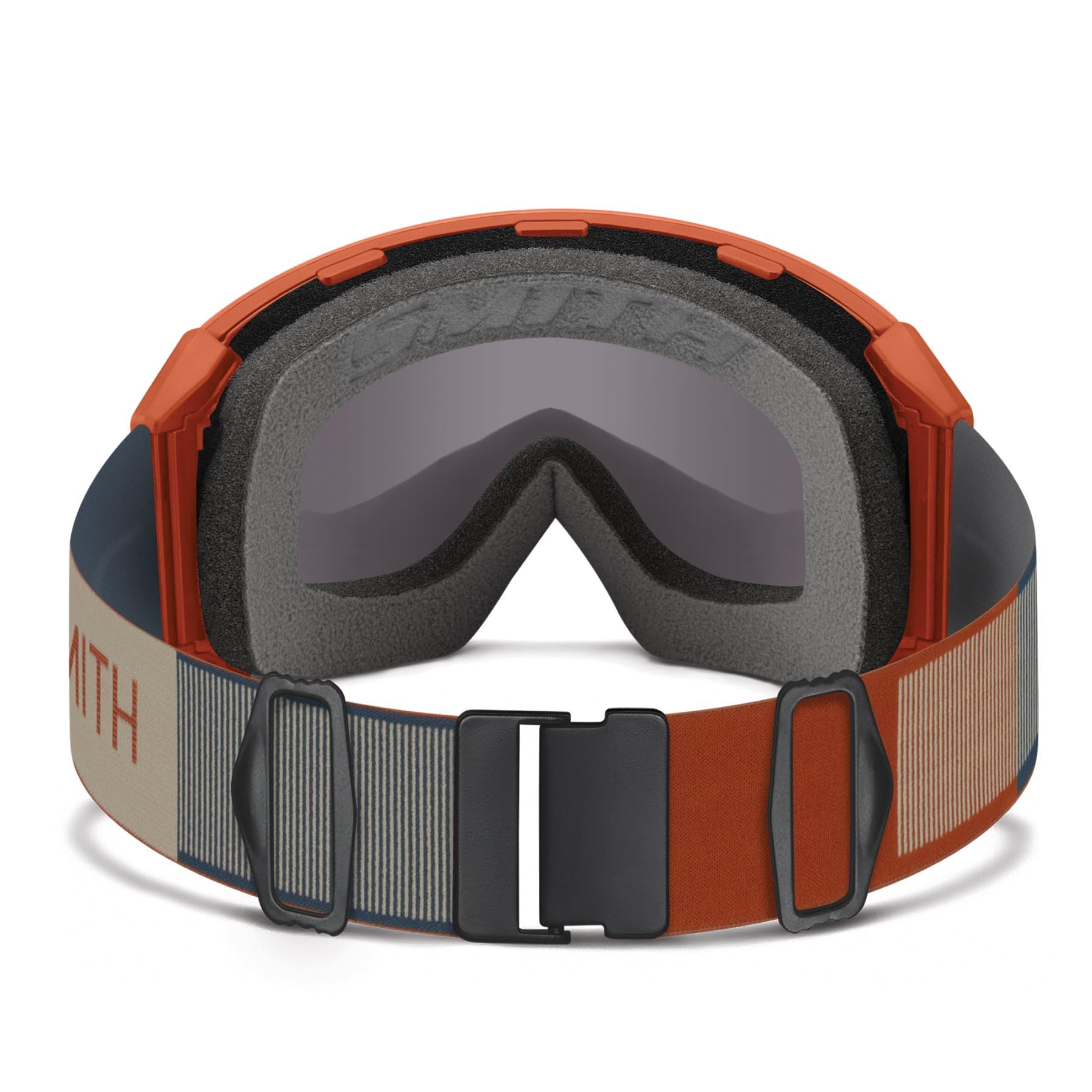 SMITH Occhiali da neve 4D Mag XL – Occhiali da sci e snowboard per adulti con BirdsEye Vision, prestazioni anti-appannamento e protezione UV al 100%, per uomo e donna – ruggine, ChromaPop Sun Black