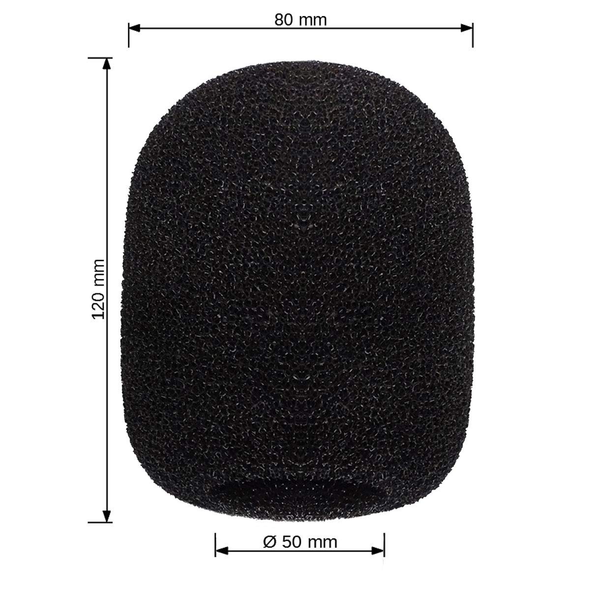 Rode Procaster Sprecher-Mikrofon + keepdrum WS02 Schaumstoff Windschutz