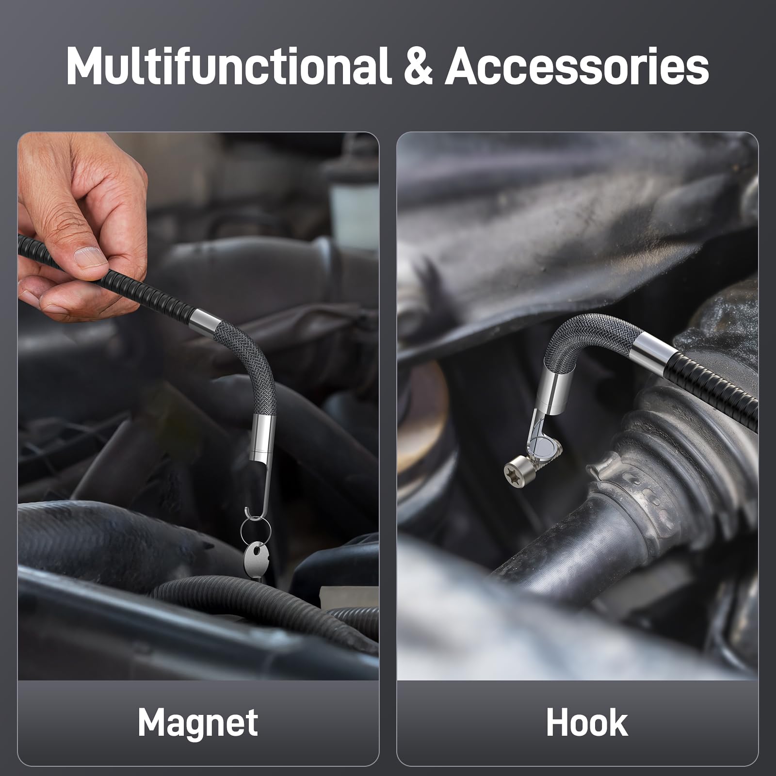 Teslong USB-C Two-Way Articulating Borescope for Home & Auto Inspection — Amazon image 9