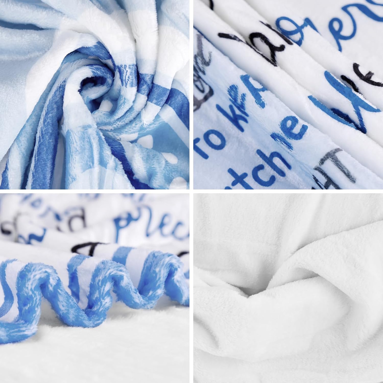 Baptism Gifts for Boys, Baptismal Blanket 40"x50", Christening Gifts for Boy, Unique Baptism Favors - Image 6