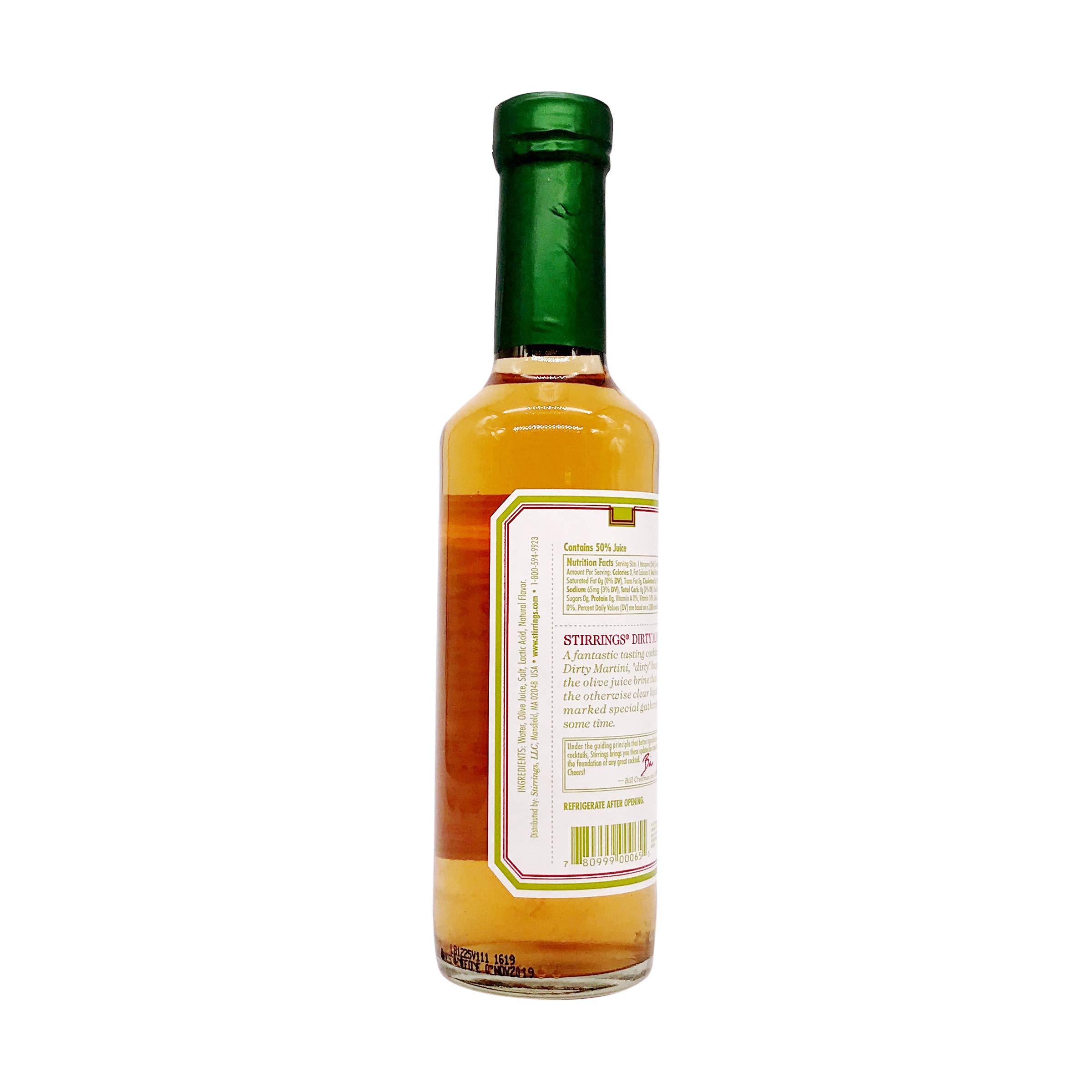 Stirrings Authentic Dirty Martini Mix, 355 Ml