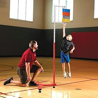 YAZGAN Vertical Jump Tester Adjustable Height Vertical Jump Measurement Tool, Training Jump Power Meter, Kids Youth Volleyball Spike Trainer Machine Trainer Challenger