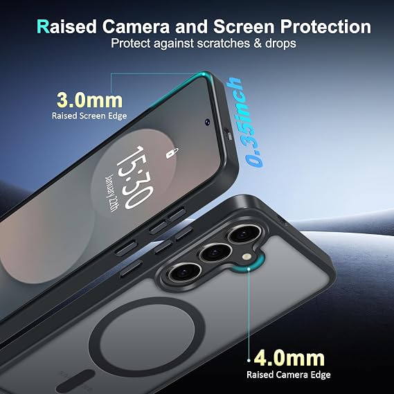 Magnetic for Samsung Galaxy S25 FE Case[Compatible with Magsafe]