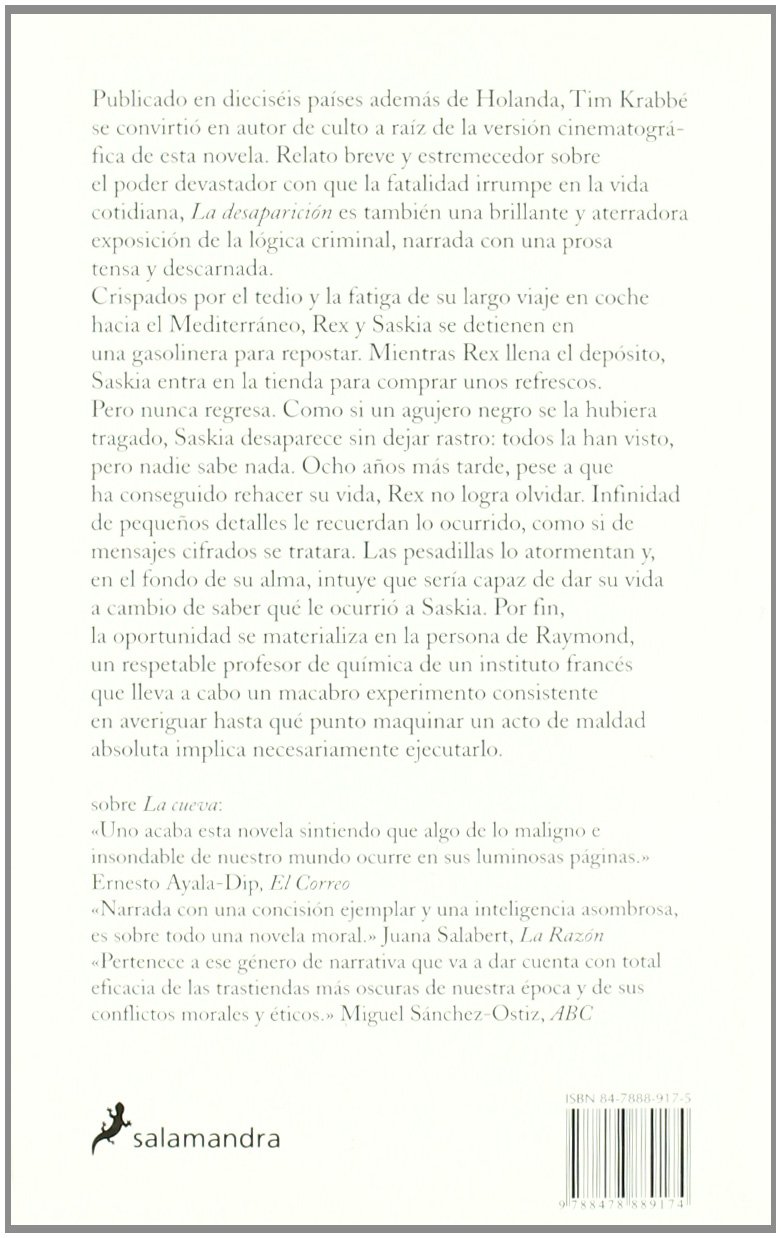 La desaparicion/ The disappearance
