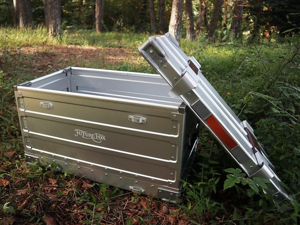 【復刻版】1960年代ドイツ軍 輸送用アルミコンテナ 80L FUTUREFOX復刻版1960年代ドイツ軍輸送用折りたたみ式 アルミコンテナ