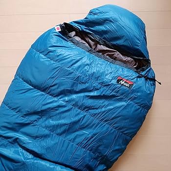 美品NANGA ダウンシュラフ　オーロラテックス600STDブルーR/ZIP 0000_AURORASQUAREFOOT_KHA_982a