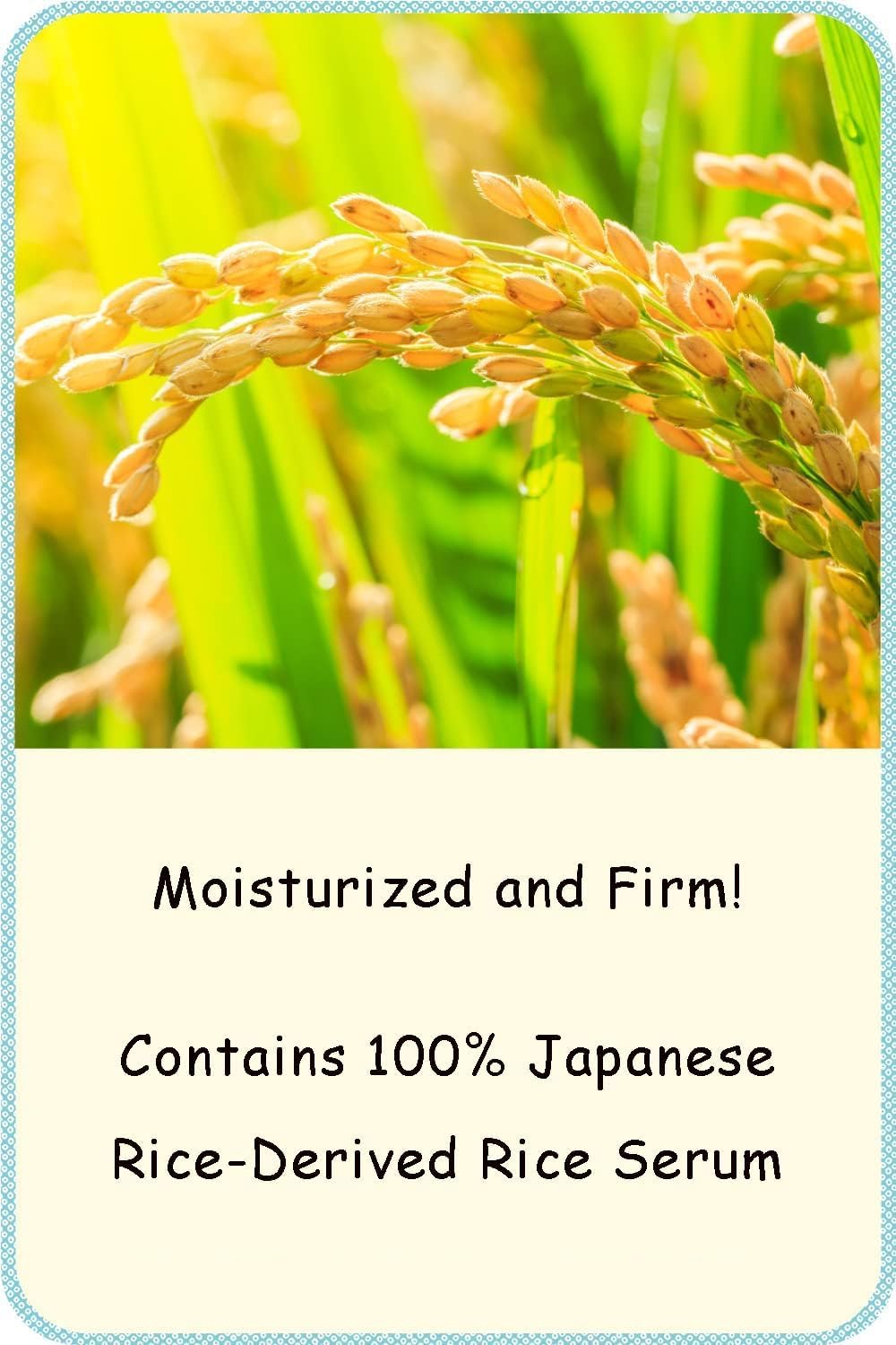 Rice face cream for Keana Nadeshiko Dry skin Moisturizing Firmness Elasticity 30g, White, 30 g (Pack of 1) - Image 4