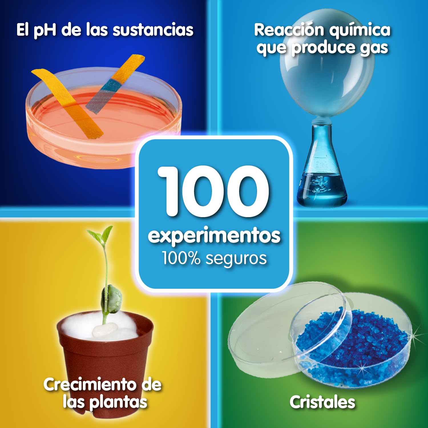 Science4you Kit De 250 Experimentos Científicos Para Niños – Aprende Física, Química, Geología Y Biología Jugando, Ideal Para Peques De 8 A 11+ Años