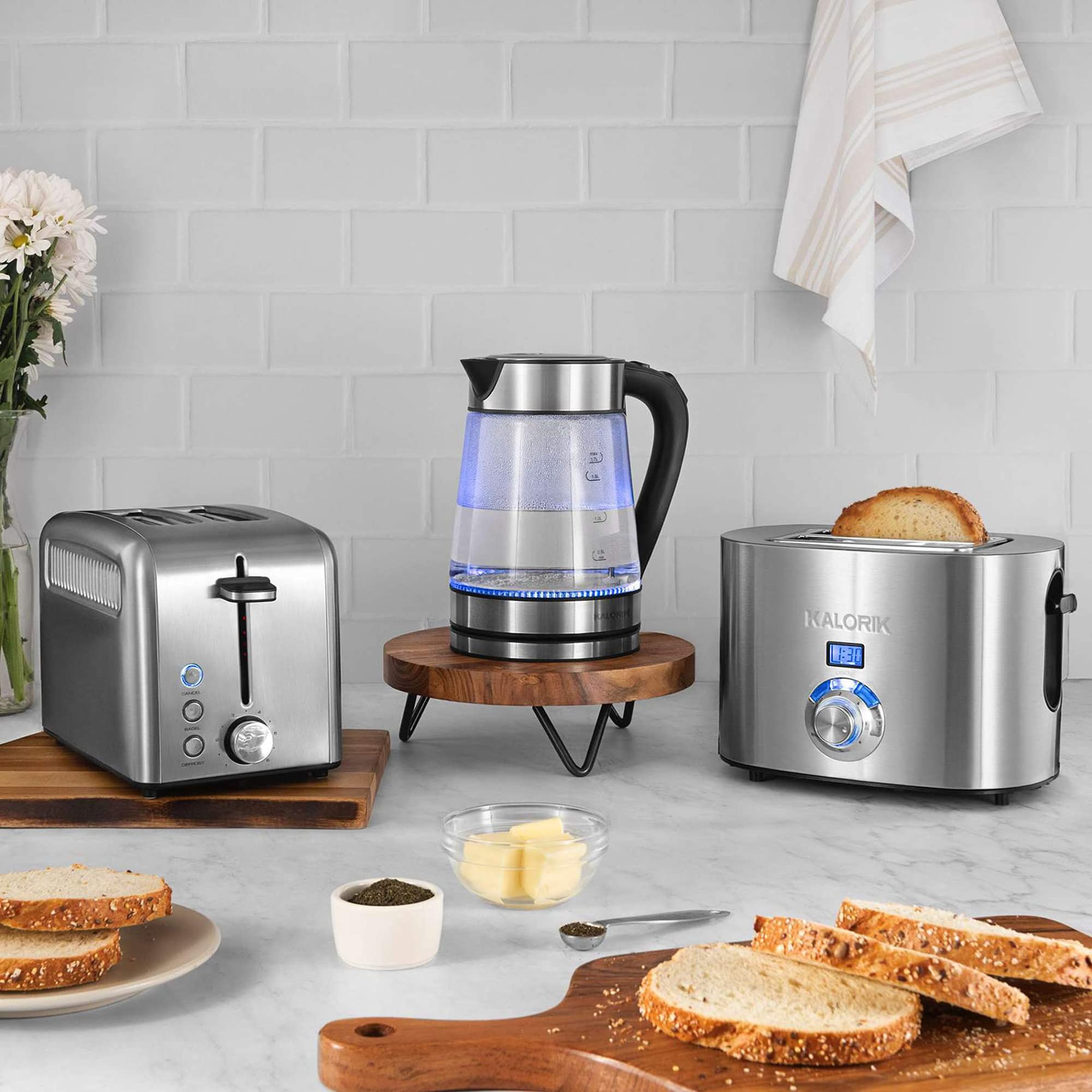 Snapklik.com : Kalorik 2-Slice Rapid Toaster, In Stainless Steel