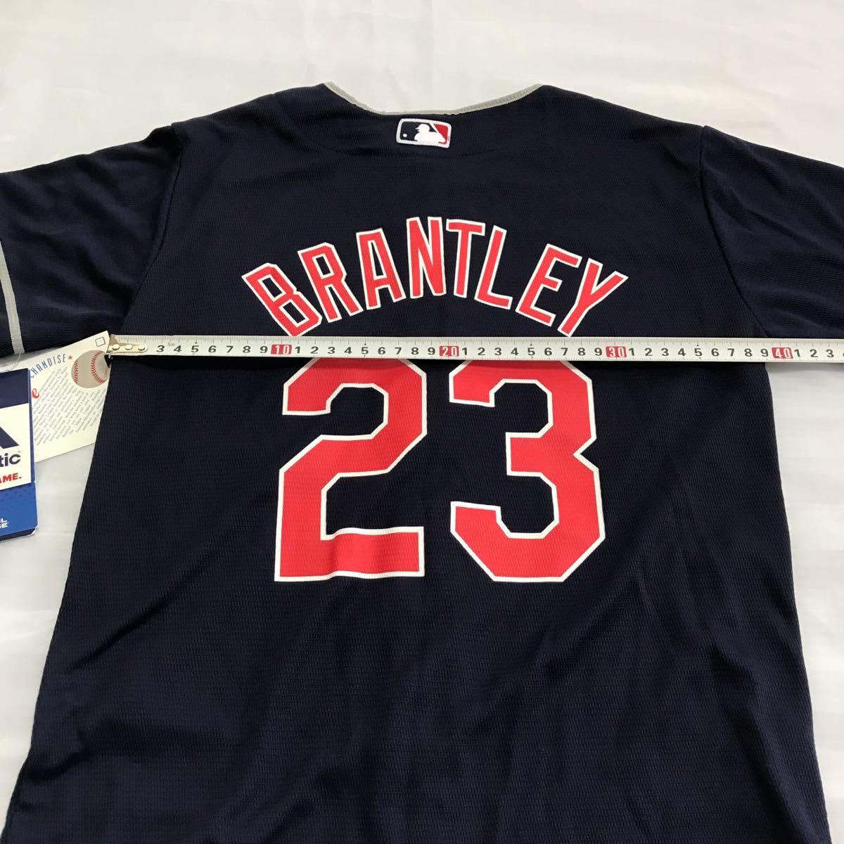 Amazon.co.jp: インディアンス BRANTLEY 23 ビジターレプリカ
