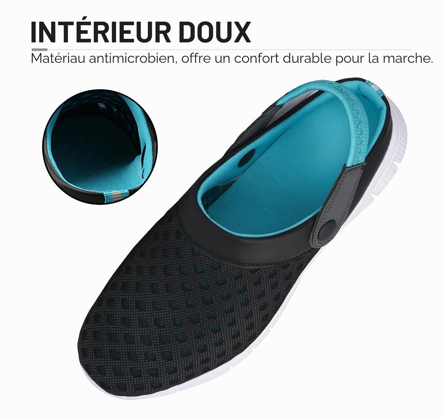 SAGUARO Sabots Sandales Respirant Chaussures de Jardin pour Hommes Femmes