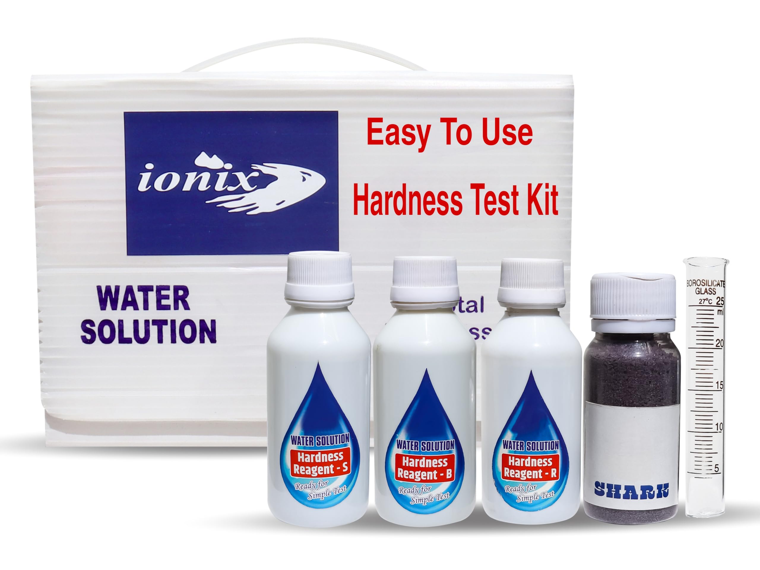 IONIX TDS Meter for Water Testing, EC/TDS Meter, Water TDS Meter Digital for Home, Water Testing Kit, Water Hardness Test Kit for Measuring TDS/Ppm/Temp with Carrying Case