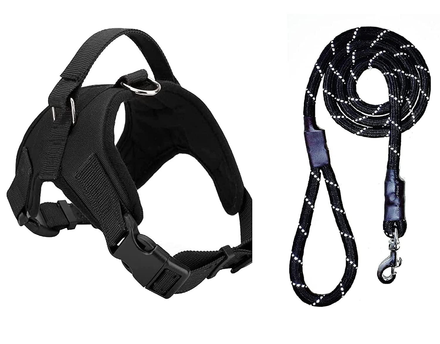 Dog Belt Padded Dog Vest Harness Adjustable Neck Strip Chest Strip