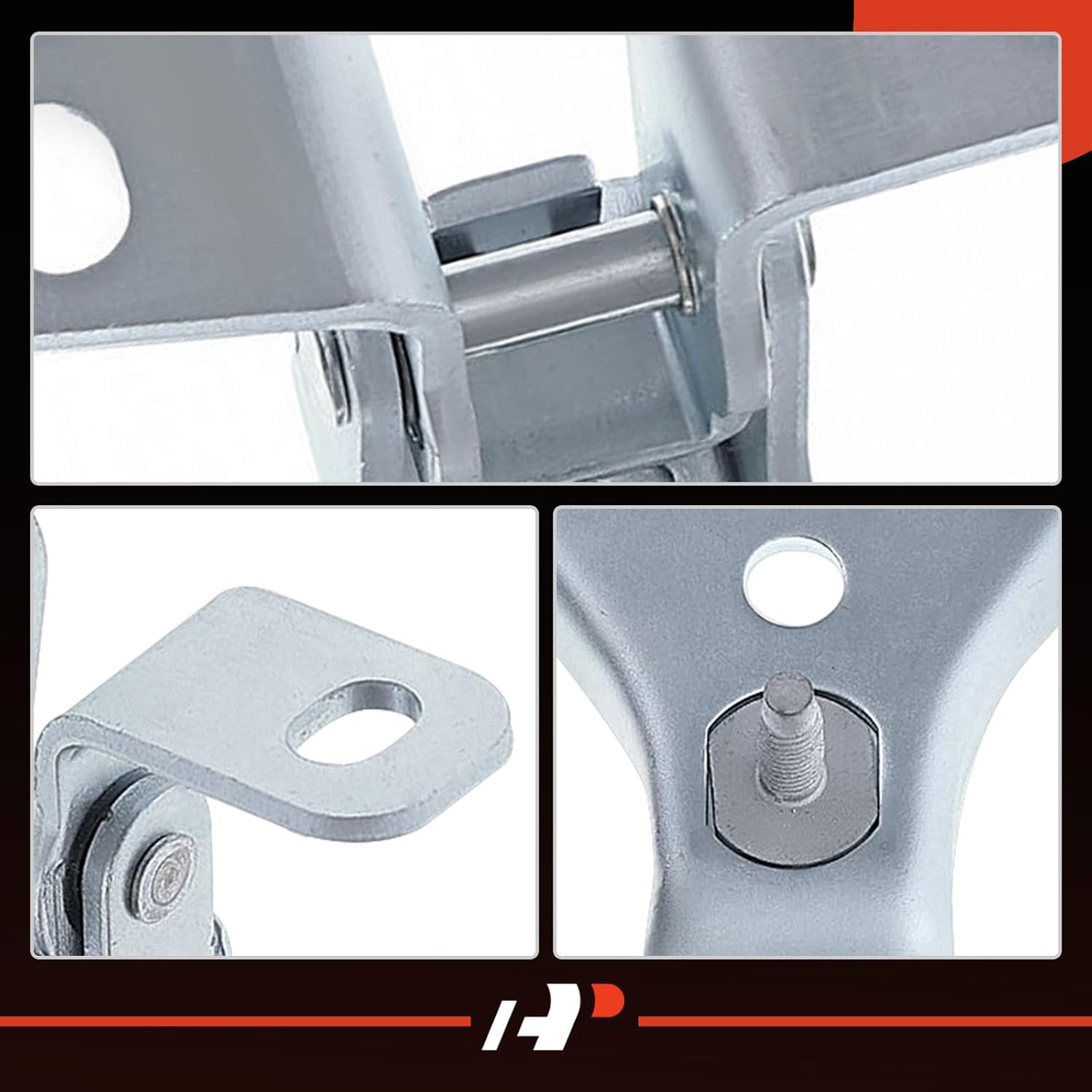 A-Premium Door Hinge Assembly Compatible with Ford F-150 F150 2004-2014 & Lincoln Mark LT 2006-2008, Front Driver & Passenger Upper Side, 2-PC Set