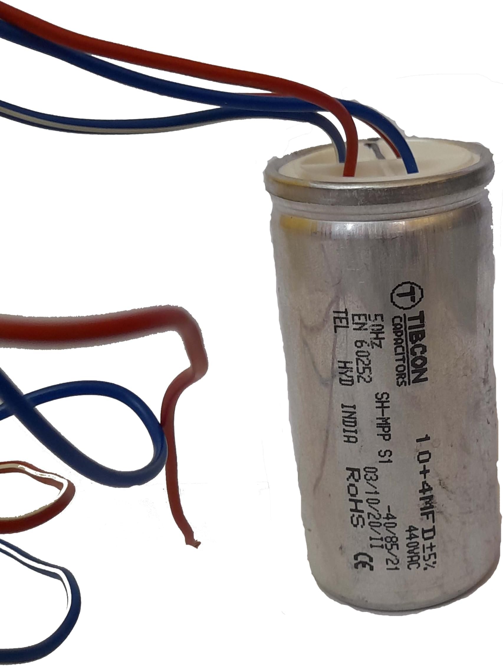 Capacitor for Washing Machine - 10+4 MFD Capacitor
