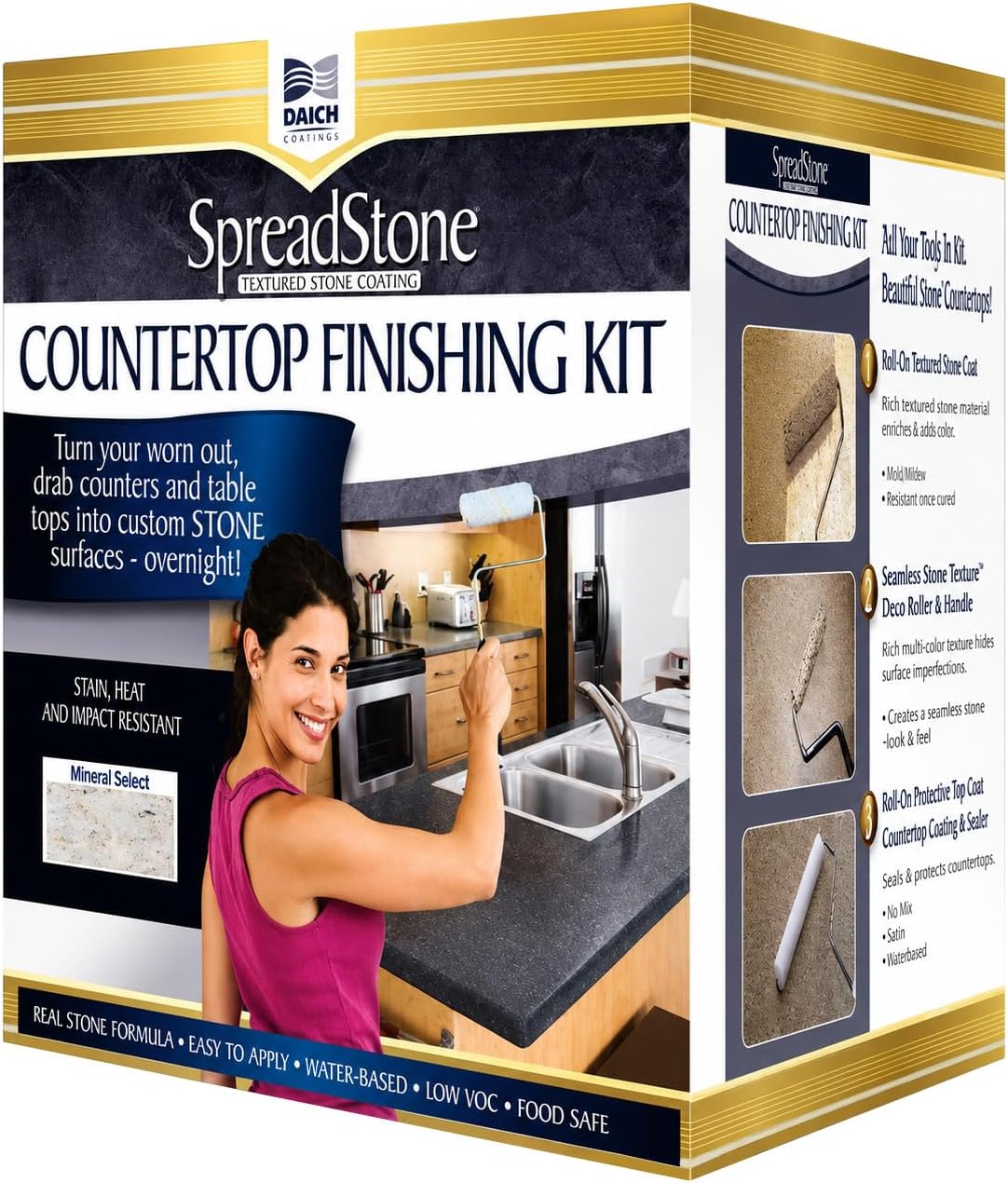 Daich SpreadStone Mineral Select Countertop Finishing Kit (Natural White)